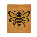 Seasonal Interchangeable Coir Mat Panel, Set of 4: Daisy/Bee/Pumpkin/Ornament
