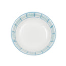 Evergreen Home Accents,13.75" Melamine Serving Bowl, Winter Frost,13.75x13.75x2.8 Inches