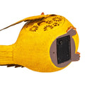 Solar Engraved Yellow Bird