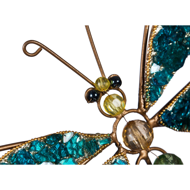 Dragonfly Design Beaded Wind Chime,2wc1809