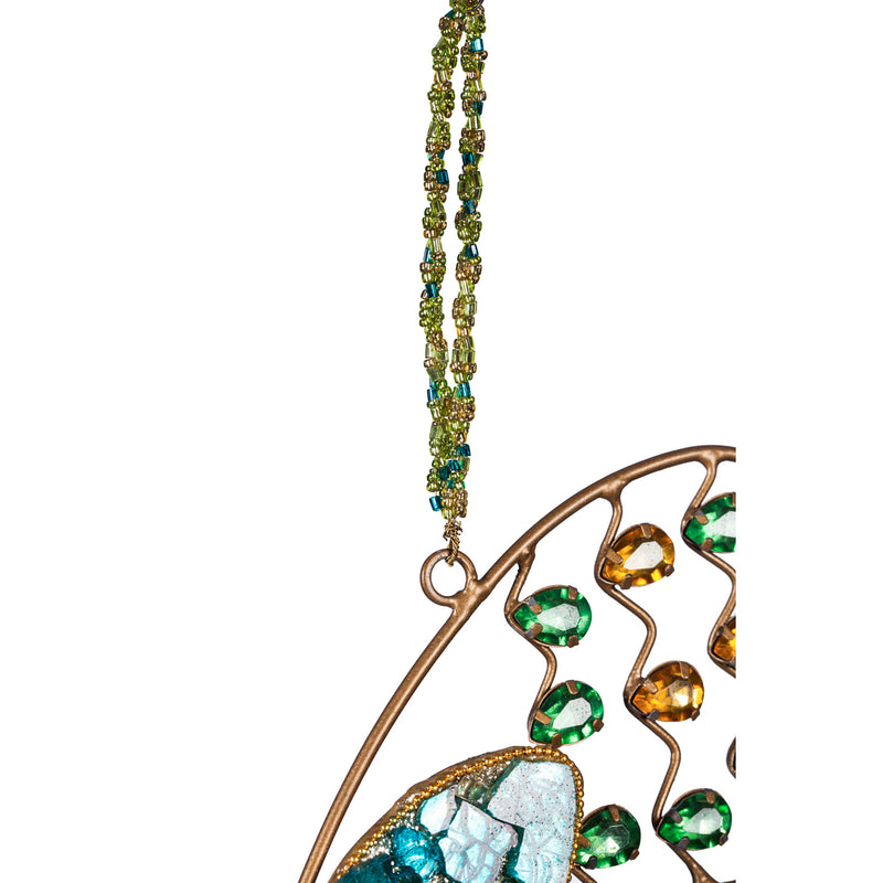 Dragonfly Design Beaded Wind Chime,2wc1809