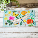 Greenhouse Garden Welcome Friends Washable Indoor/Outdoor Mat