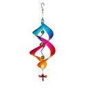 23"H Twirler with Bead Detail, Purple Dragonfly