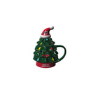Evergreen Home Accents,18oz. Holiday Tree Cup Gift Set, Carolina Hurricanes,4.84x6.42x7.09 Inches