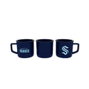Seattle Kraken Ceramic Camp Cup with Enamel Finish, 14oz