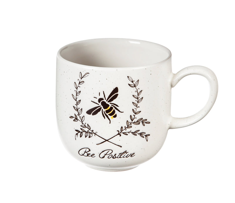 Ceramic Cup, 12 OZ, Bee Sayings, 4 Asst,3amh055