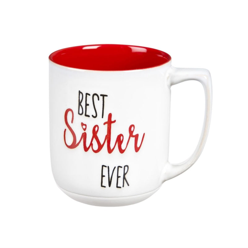 Ceramic Cup, 14 OZ, Best Sister Ever,3amh140d