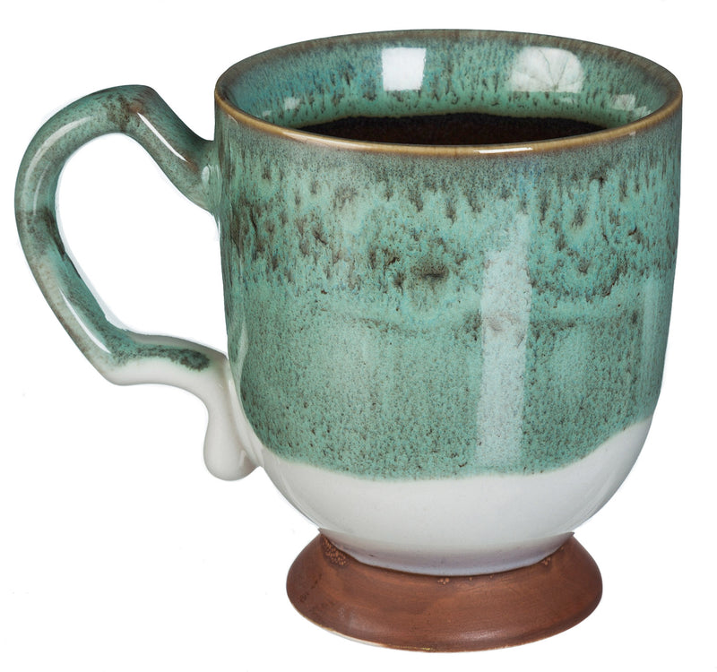 Artisan Series Cup, 14 OZ., w/stamped accents, Tree,3asu6888a