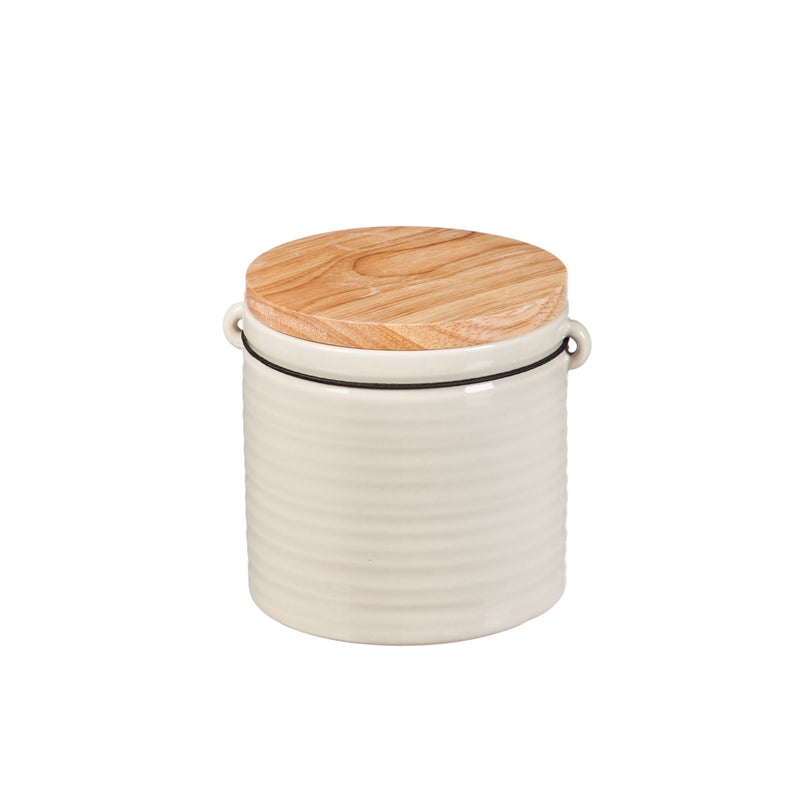 Ceramic Canisters, At Ease Traditional , Set of 3,3cnc6355