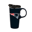 New England Patriots, 17oz Boxed Travel Latte
