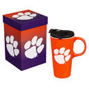 Clemson University, 17oz Boxed Travel Latte