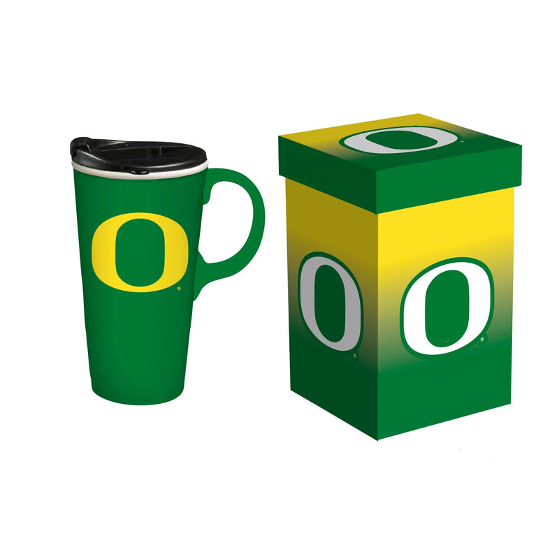 University of Oregon, 17oz Boxed Travel Latte,3ctc01986