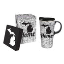 Ceramic Perfect Cup, 17 oz., Michigan