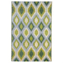 ReversibleWeather-resistant Rug 3'x5' Green and Yellow
