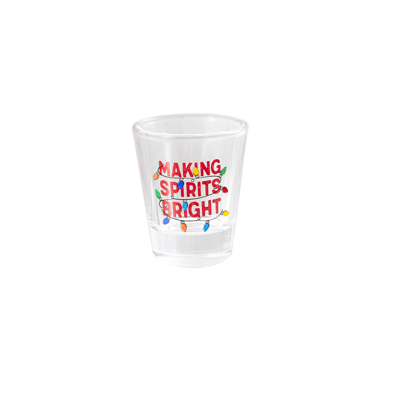 18oz Pint Glass and Shot Glass Giftset, Let's Get Lit,3dwg041