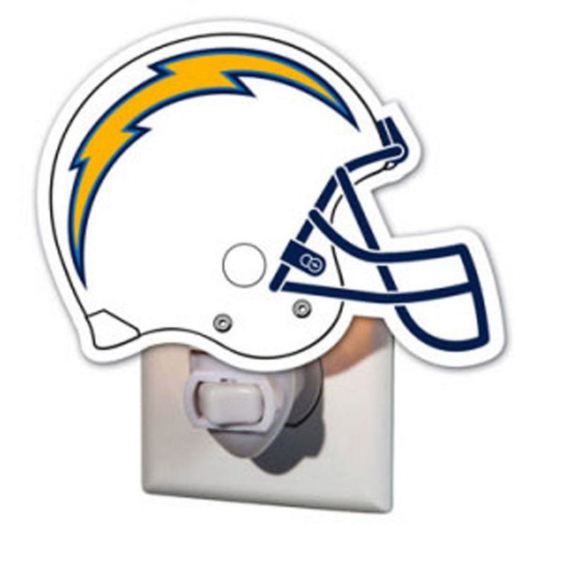 Glass Night Light, Los Angeles Chargers, Helmet,3nt3825d