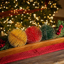4" Round Bottlebrush Ornament