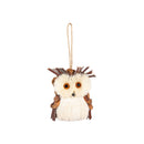 Woodland Storybook Ornament Natural Fiber Animal, Asst of 3