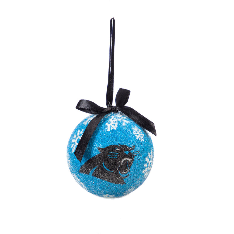 LED Boxed Ornament Set of 6, Carolina Panthers,3ot3804