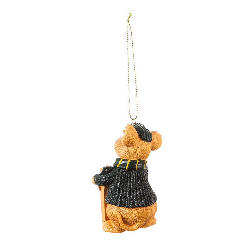 Green Bay Packers, Holiday Mouse Ornament,3ot3811mou