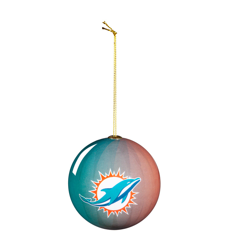 12pc Ornament Set, Miami Dolphins,3ot3816os12