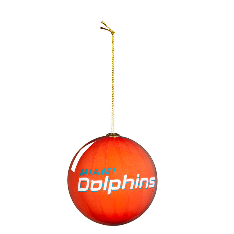 12pc Ornament Set, Miami Dolphins,3ot3816os12