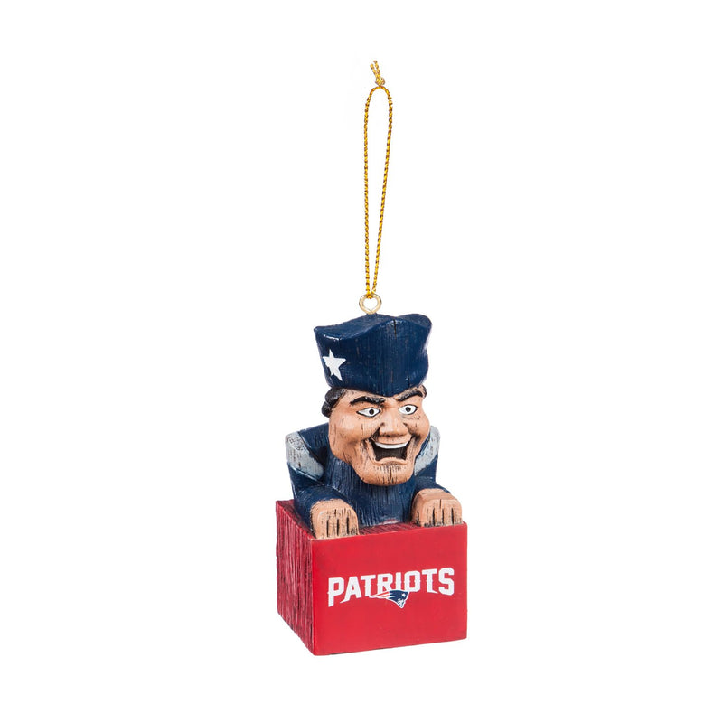 Mascot Ornament,  New England Patriots,3ot3818mas