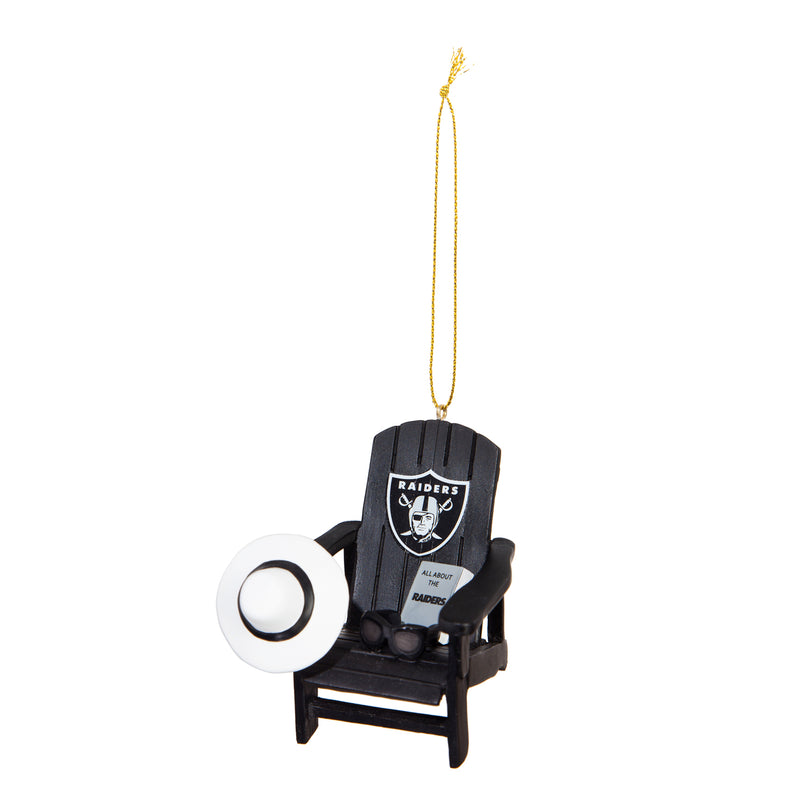 Oakland Raiders, Adirondack Ornament,3ot3822ac