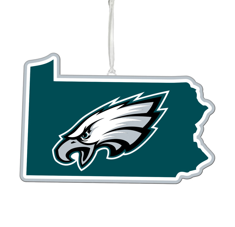 Philadelphia Eagles, State Ornament,3ot3823state