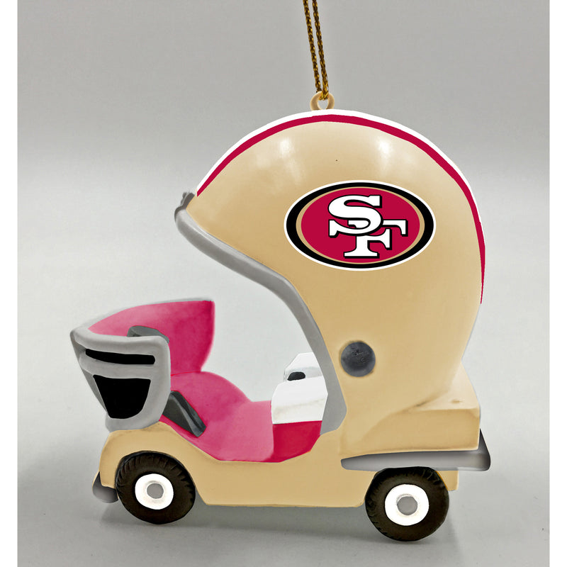 San Francisco 49ers, Field Car Ornament,3ot3826car