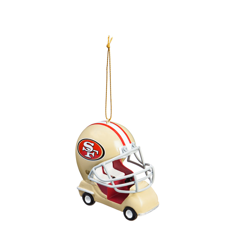 San Francisco 49ers, Field Car Ornament,3ot3826car