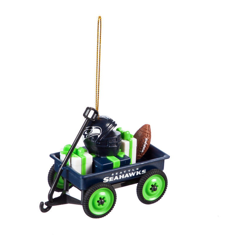 Team Wagon Ornament, Seattle Seahawks,3ot3827wgn