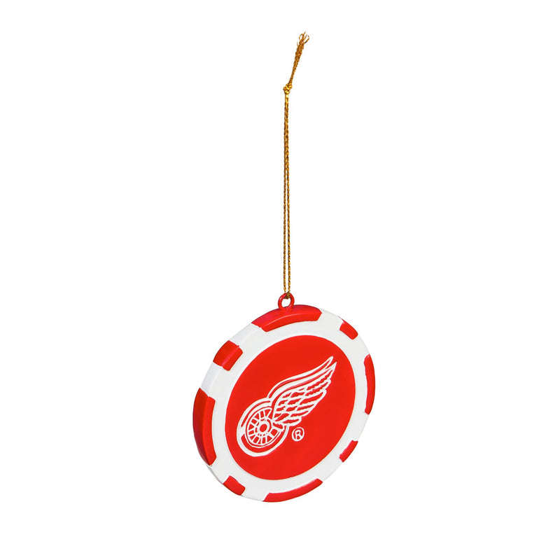 Detroit Red Wings, Game Chip Ornament,3ot4359pc