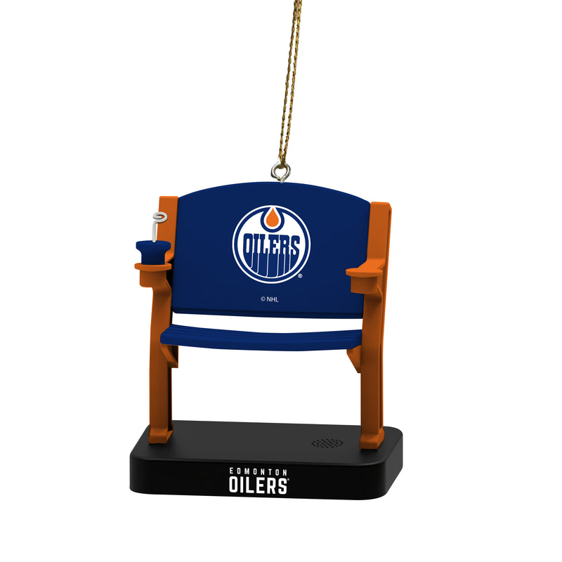 Stadium Seat Ornament, Edmonton Oilers,3ot4360stad