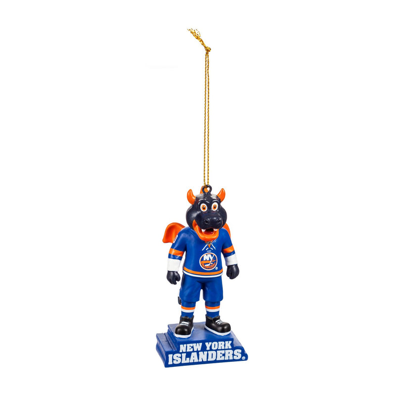 Evergreen Holiday Decorations,New York Islanders, Mascot Statue Orn,2.56x1.38x3.5 Inches