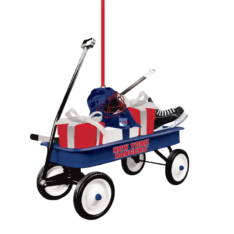 Team Wagon Ornament, New York Rangers,3ot4368wgn