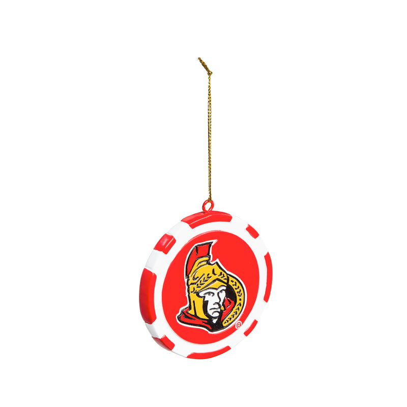 Ottawa Senators, Game Chip Ornament,3ot4369pc