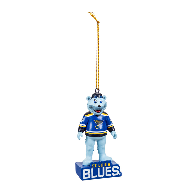 St Louis Blues, Mascot Statue Orn,3ot4374ms