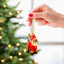 Reindeer Player Ornament, University of South Dakota,3ot5037rpo