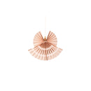 Foldable Paper Angel with Wood Bead Ornament Set,3ot822