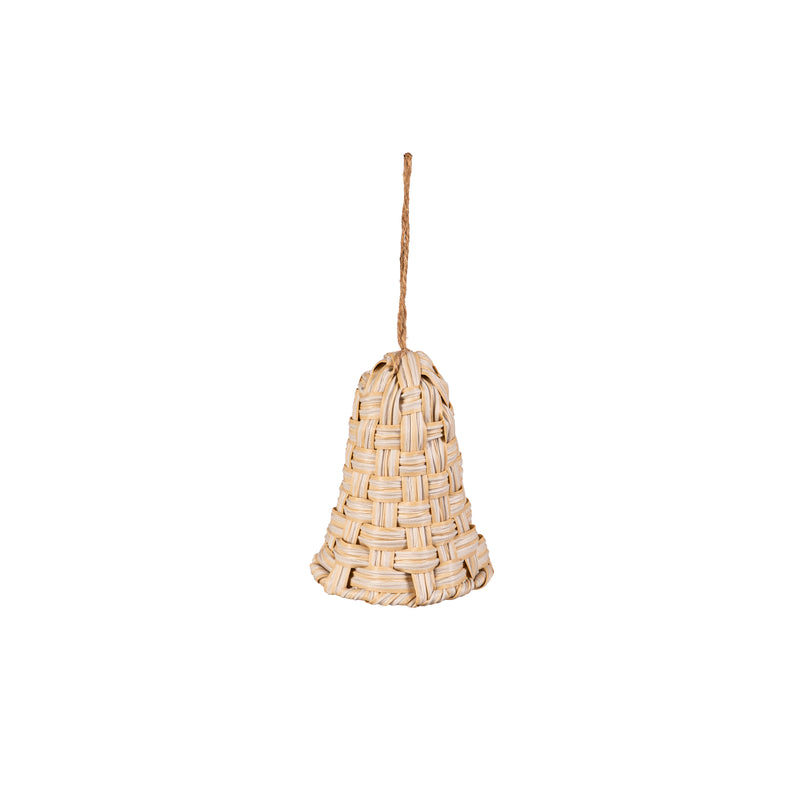 Plastic Woven Bell Hanging Decor Set,3ot835