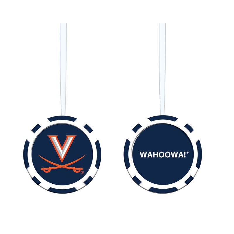 Game Chip Ornament, University of Virginia,3ot901pcb