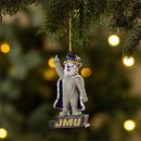 Mascot Statue Ornament, JMU, On Field Mascot