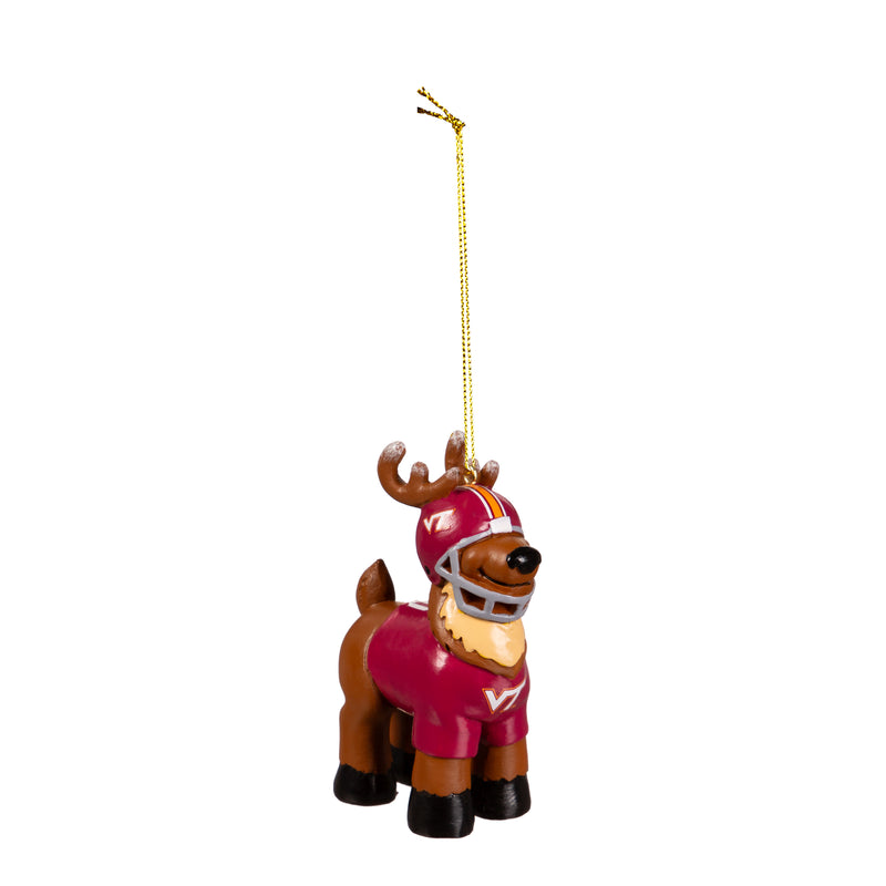 Reindeer Player Ornament, Virginia Tech,3ot903rpo