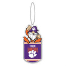 Clemson University Gift Tag Ornament, Gnome Fan