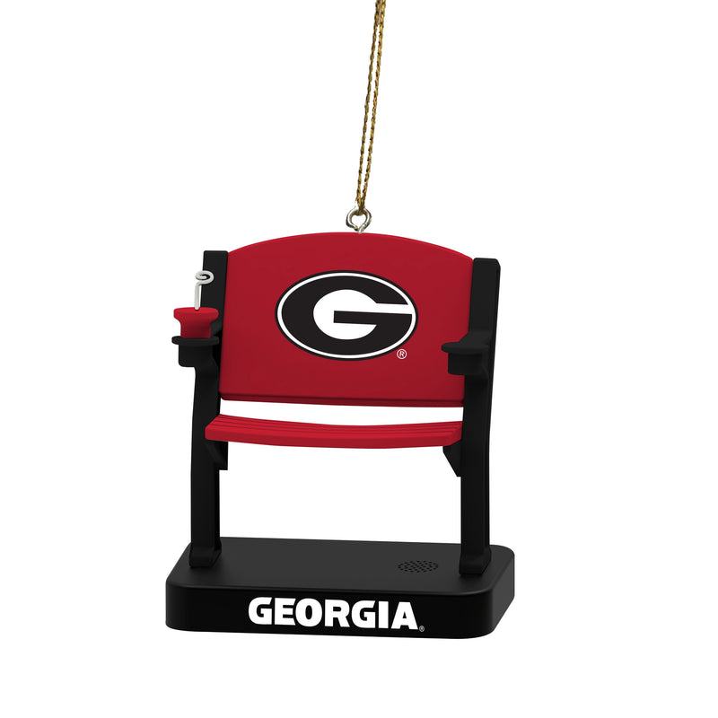 Stadium Seat Ornament, University of Georgia,3ot914stad