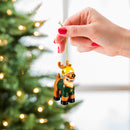 Reindeer Player Ornament, Baylor University,3ot925rpo