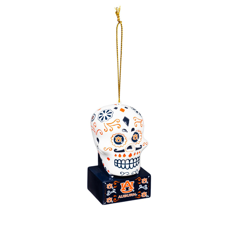 Auburn University, Sugar Skull Orn,3ot928sk