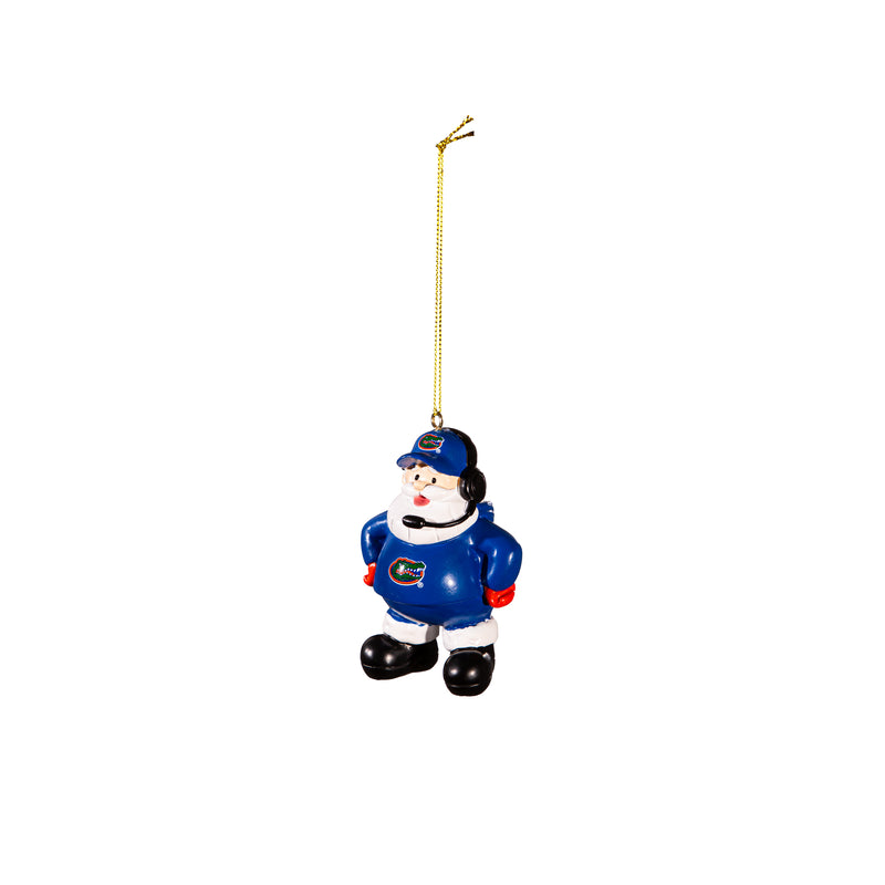 Coach Santa Ornament, University of Florida,3ot939cso