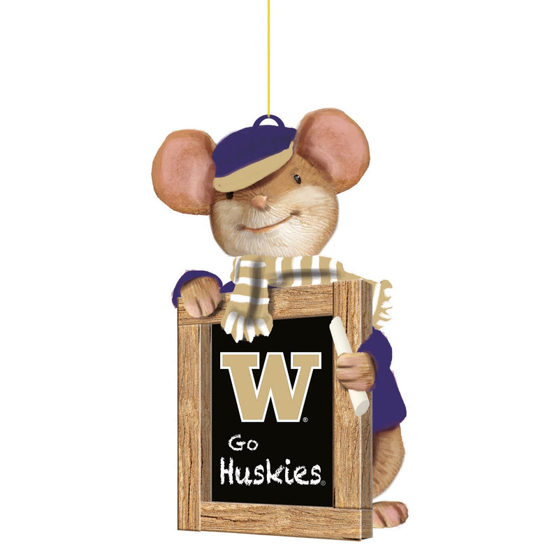 University of Washington, Holiday Mouse Ornament,3ot941mou